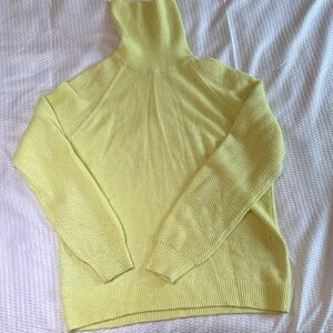 LOFT Lemon Cowl Neck Sweater